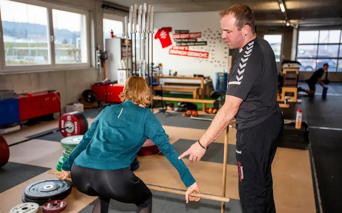 Tommy Herzog beim 1 zu 1 personal Training